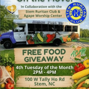Mobile Food Pantry - Tuesday, July 28th